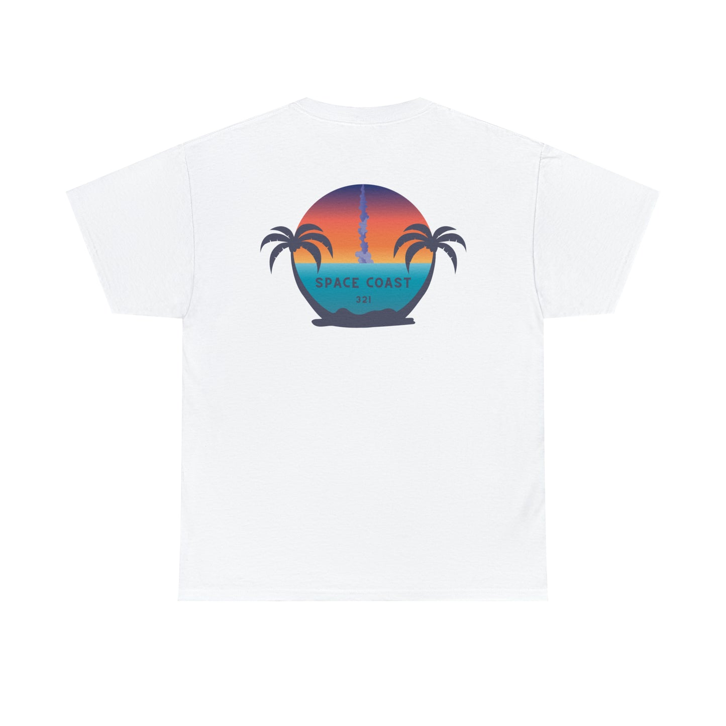 Space Coast Con Trail Unisex Heavy Cotton Tee