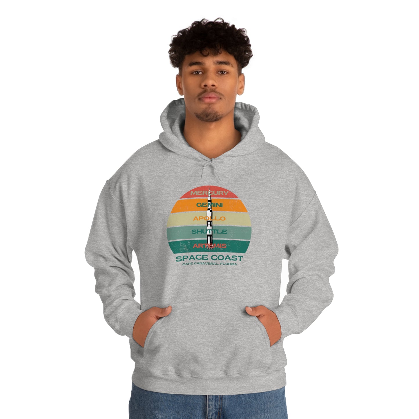 Space Coast NASA Programs Unisex Heavy Blend™ Hooded Sweatshirt