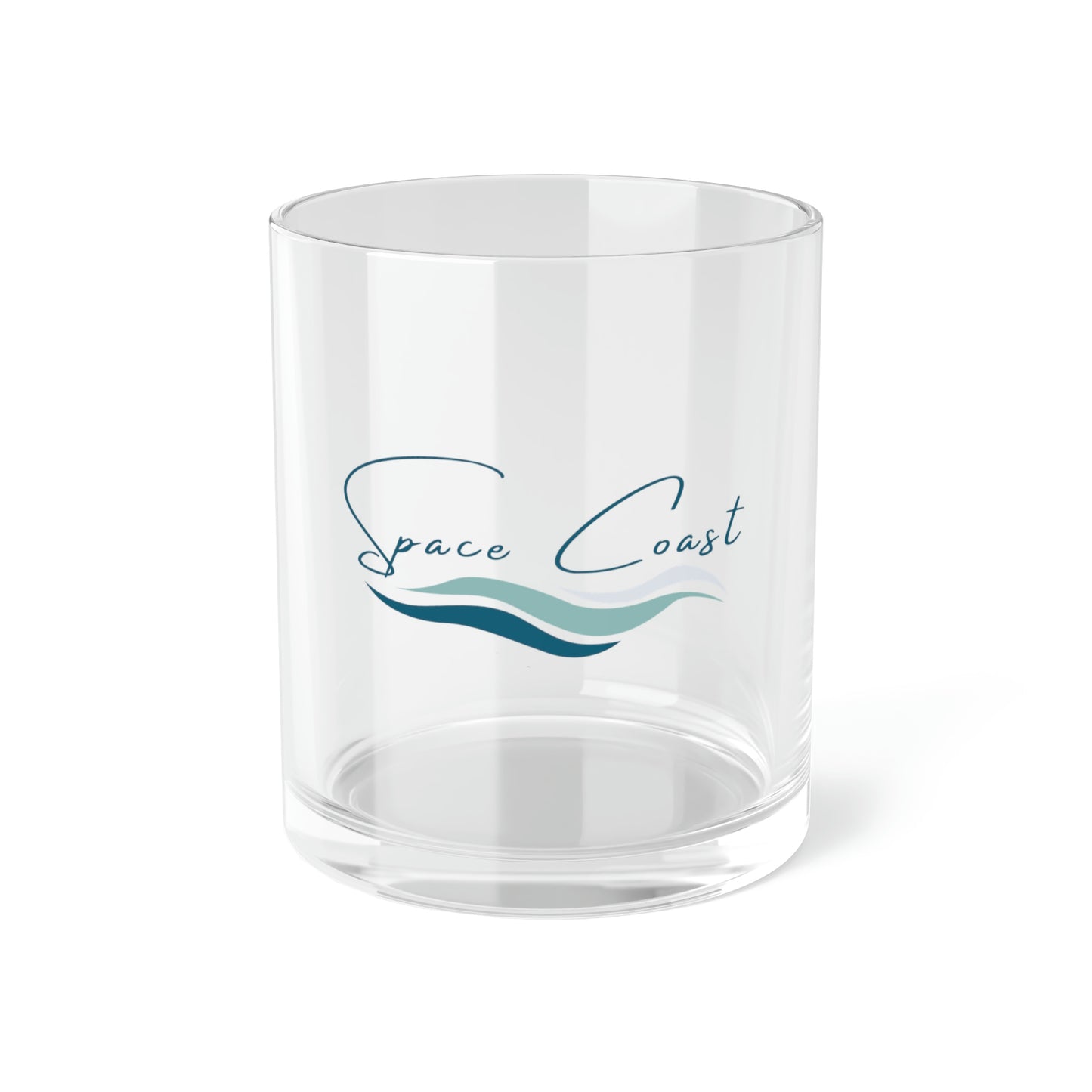 Space Coast Logo Bar Glass