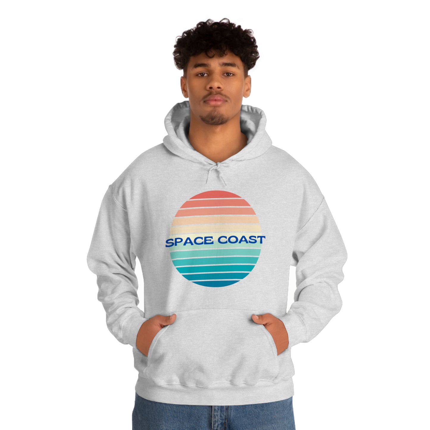 Space Coast Retro Unisex Heavy Blend™ Hooded Sweatshirt