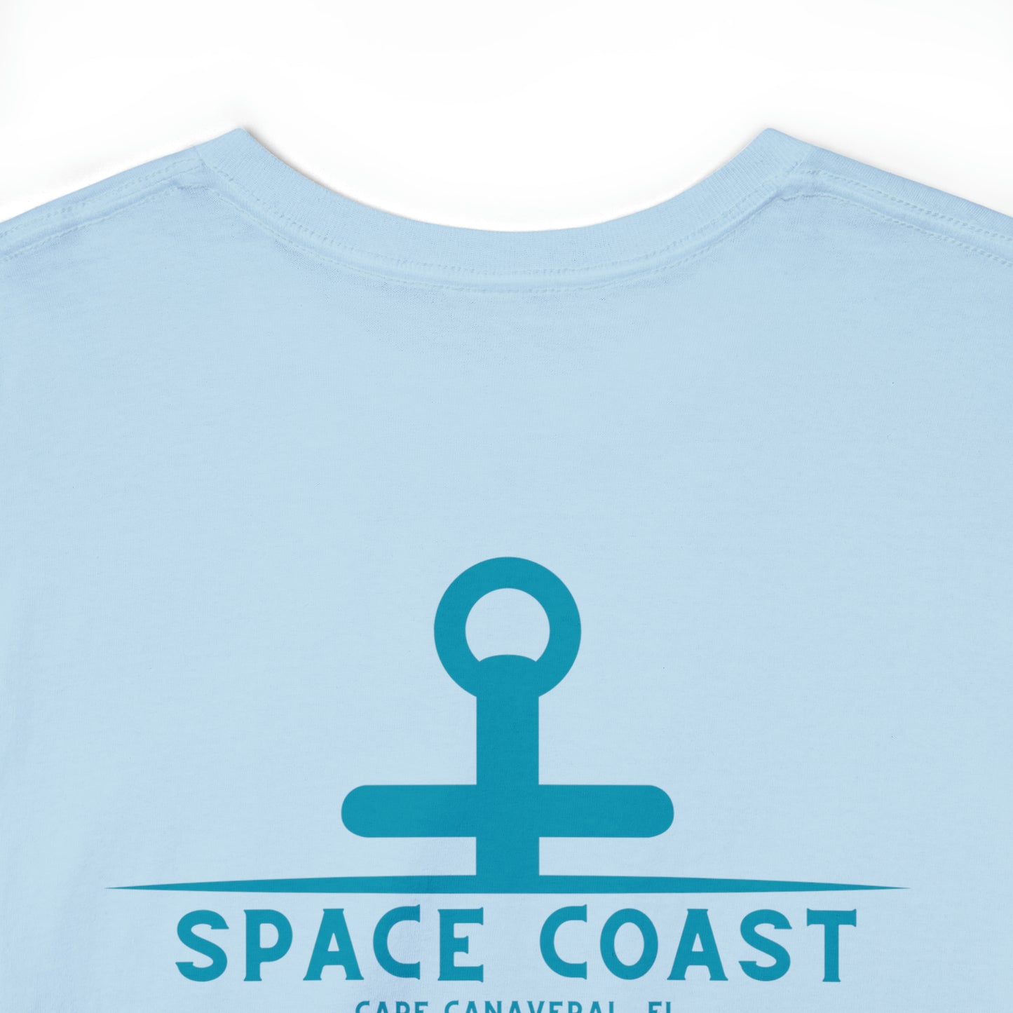 Space Coast Cape Canaveral Anchor Unisex Heavy Cotton Tee