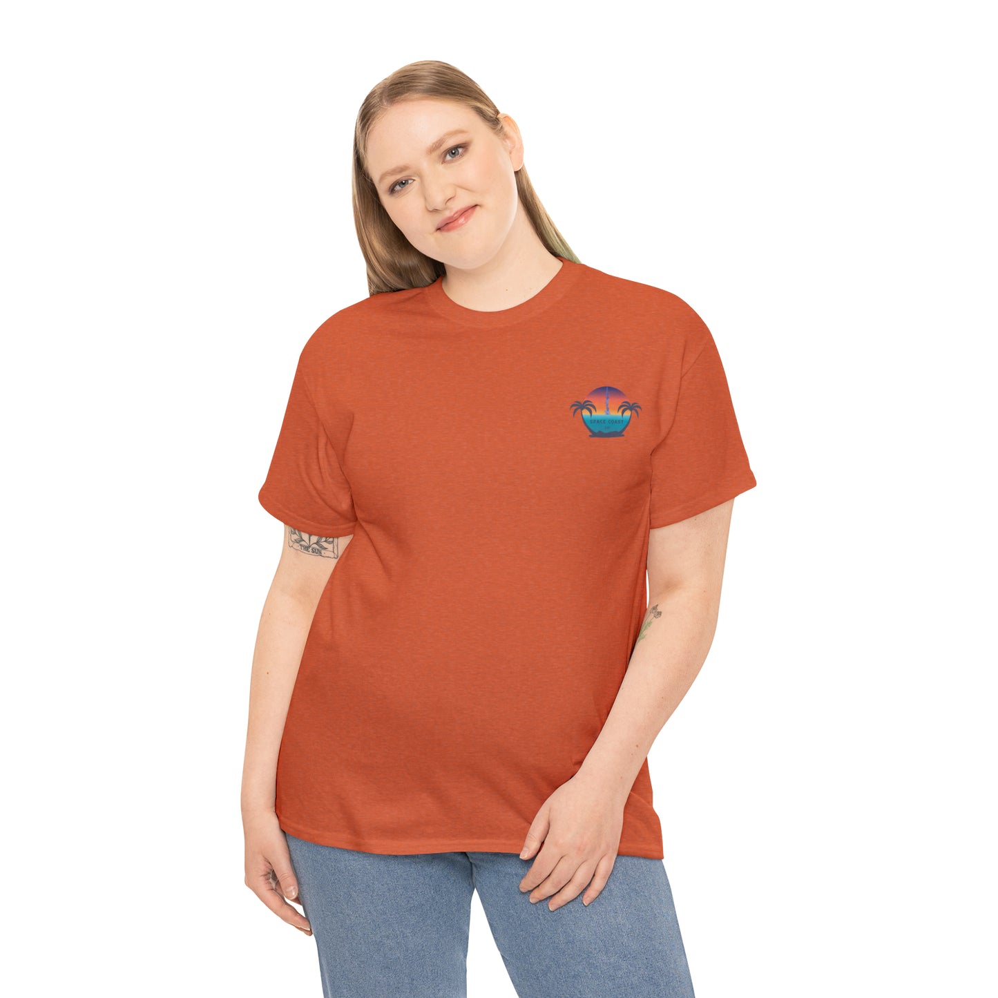 Space Coast Con Trail Unisex Heavy Cotton Tee