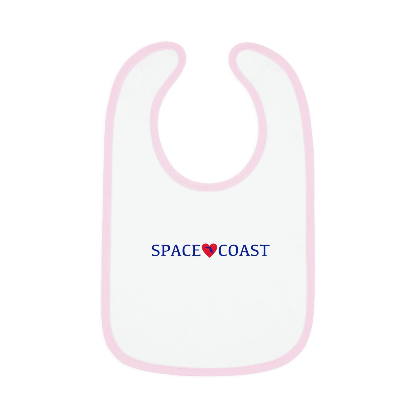 Baby Contrast Trim Jersey Bib