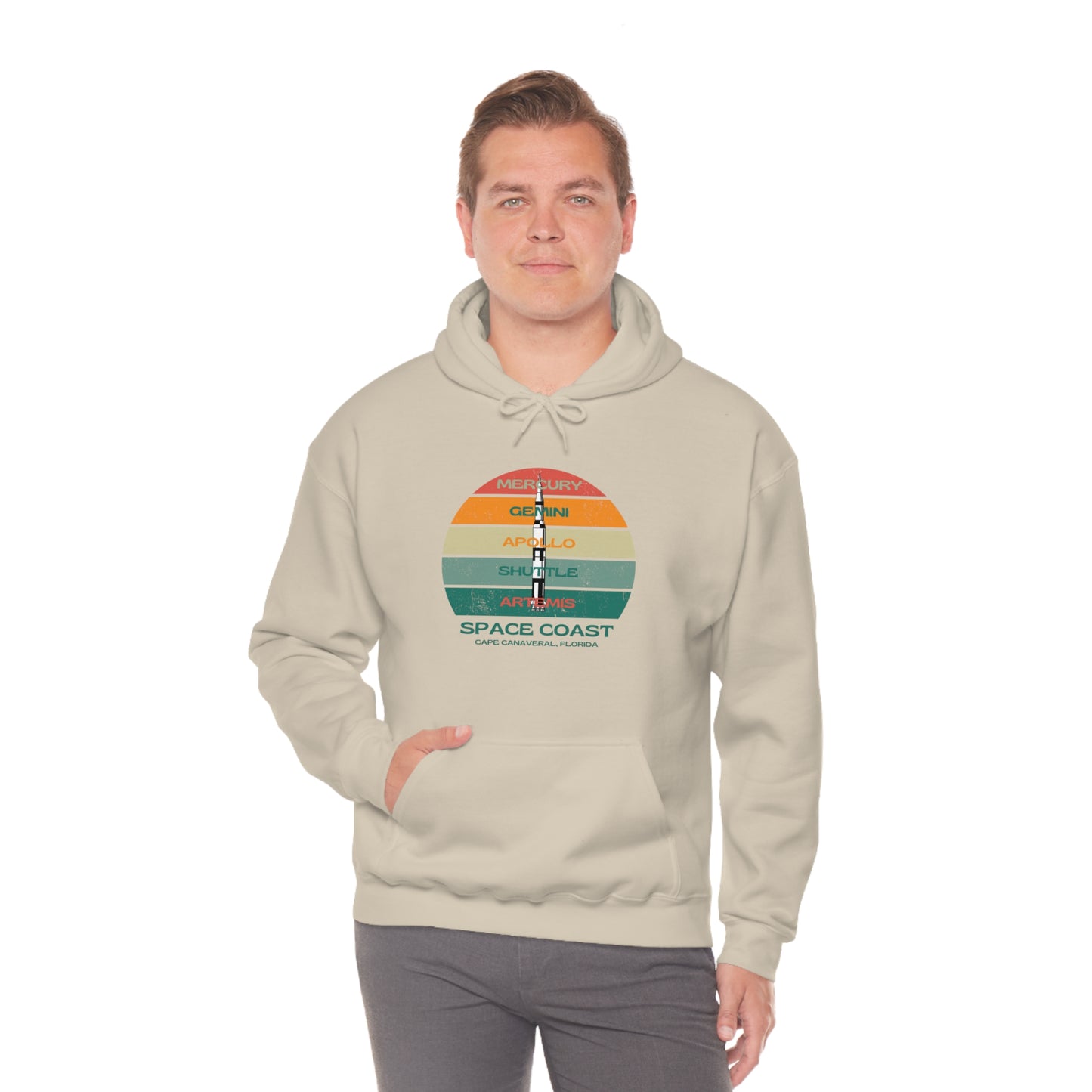 Space Coast NASA Programs Unisex Heavy Blend™ Hooded Sweatshirt