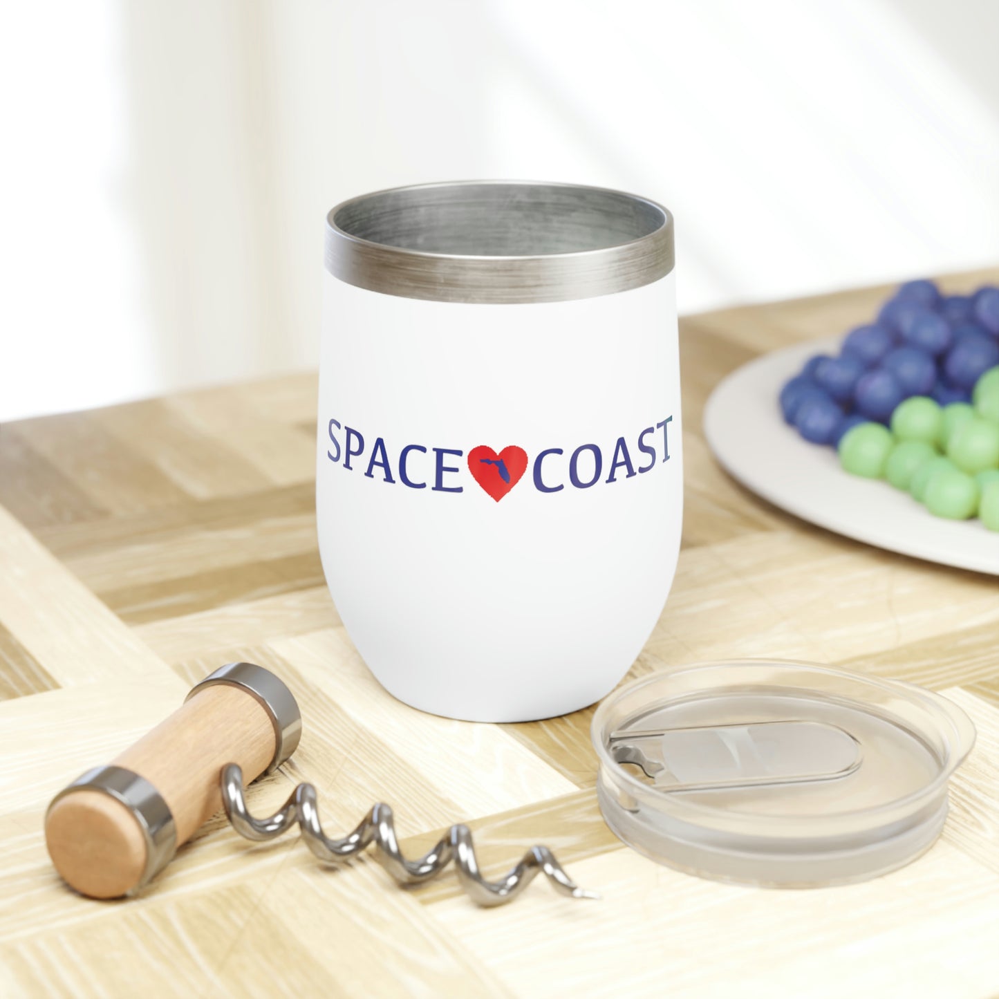 Space Coast Chill Wine Tumbler