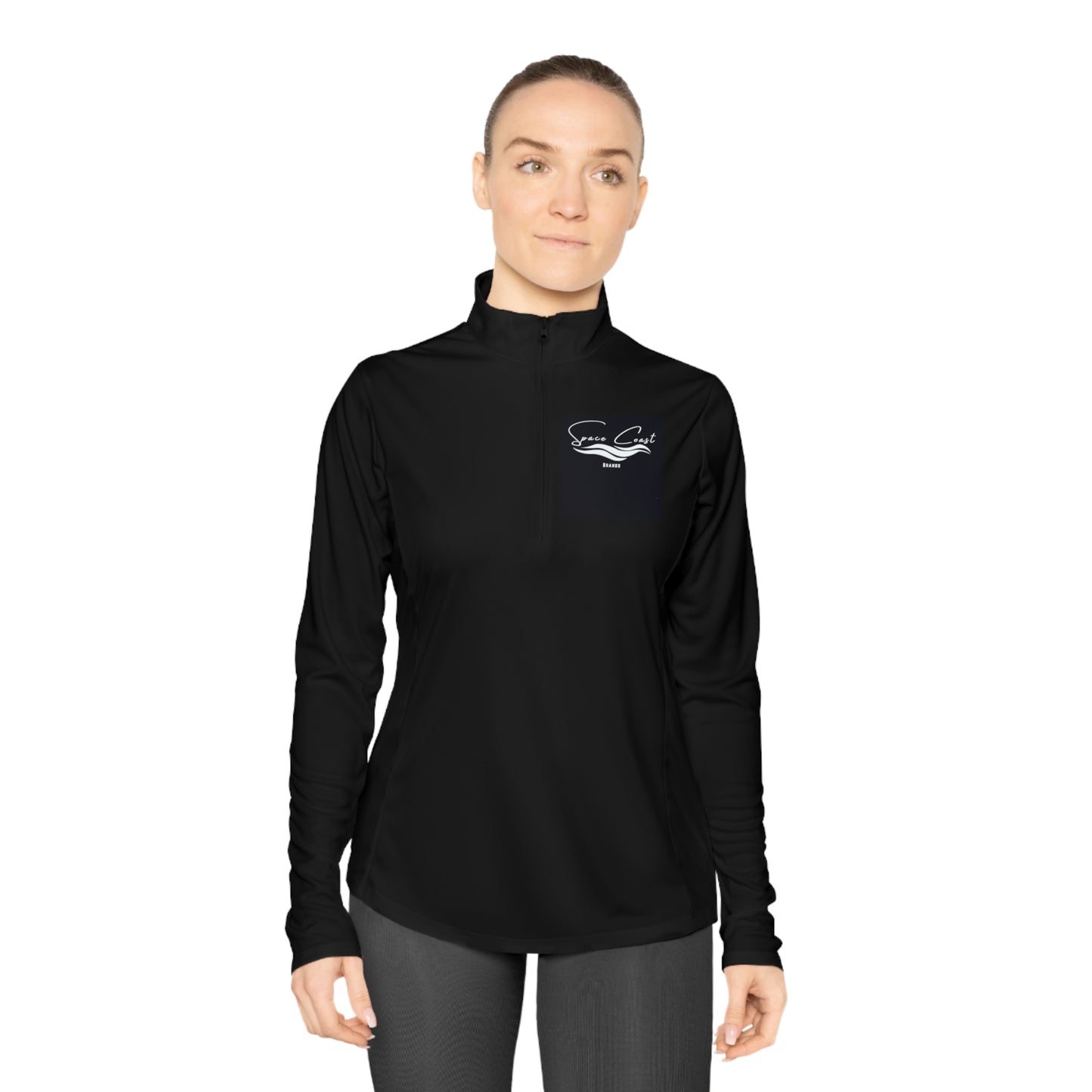 Space Coast Ladies Quarter-Zip Pullover