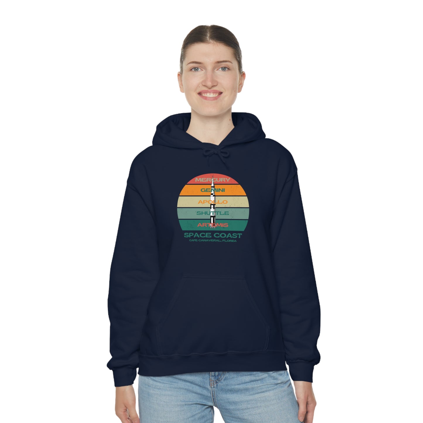 Space Coast NASA Programs Unisex Heavy Blend™ Hooded Sweatshirt