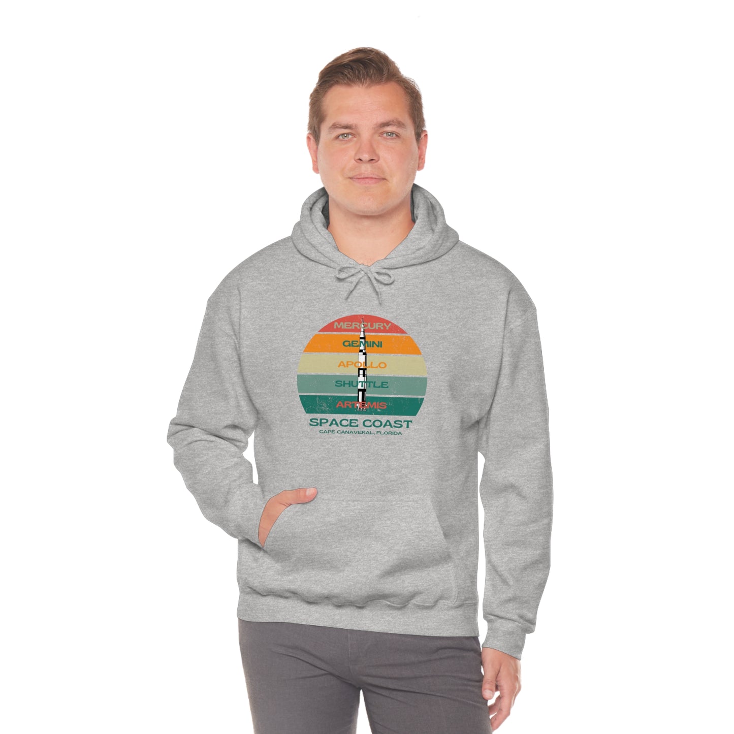 Space Coast NASA Programs Unisex Heavy Blend™ Hooded Sweatshirt