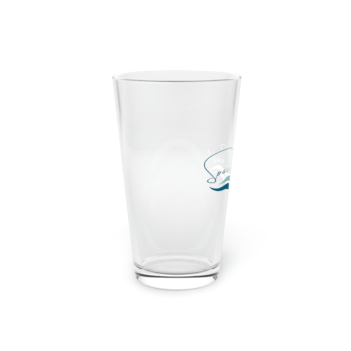 Space Coast Logo Pint Glass, 16oz