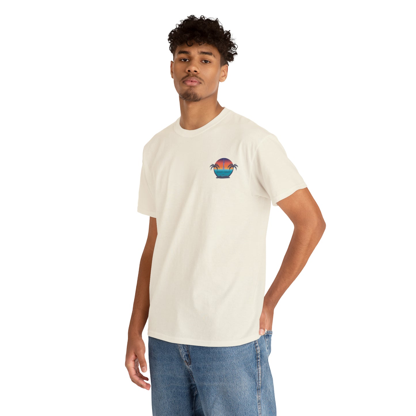 Space Coast Con Trail Unisex Heavy Cotton Tee