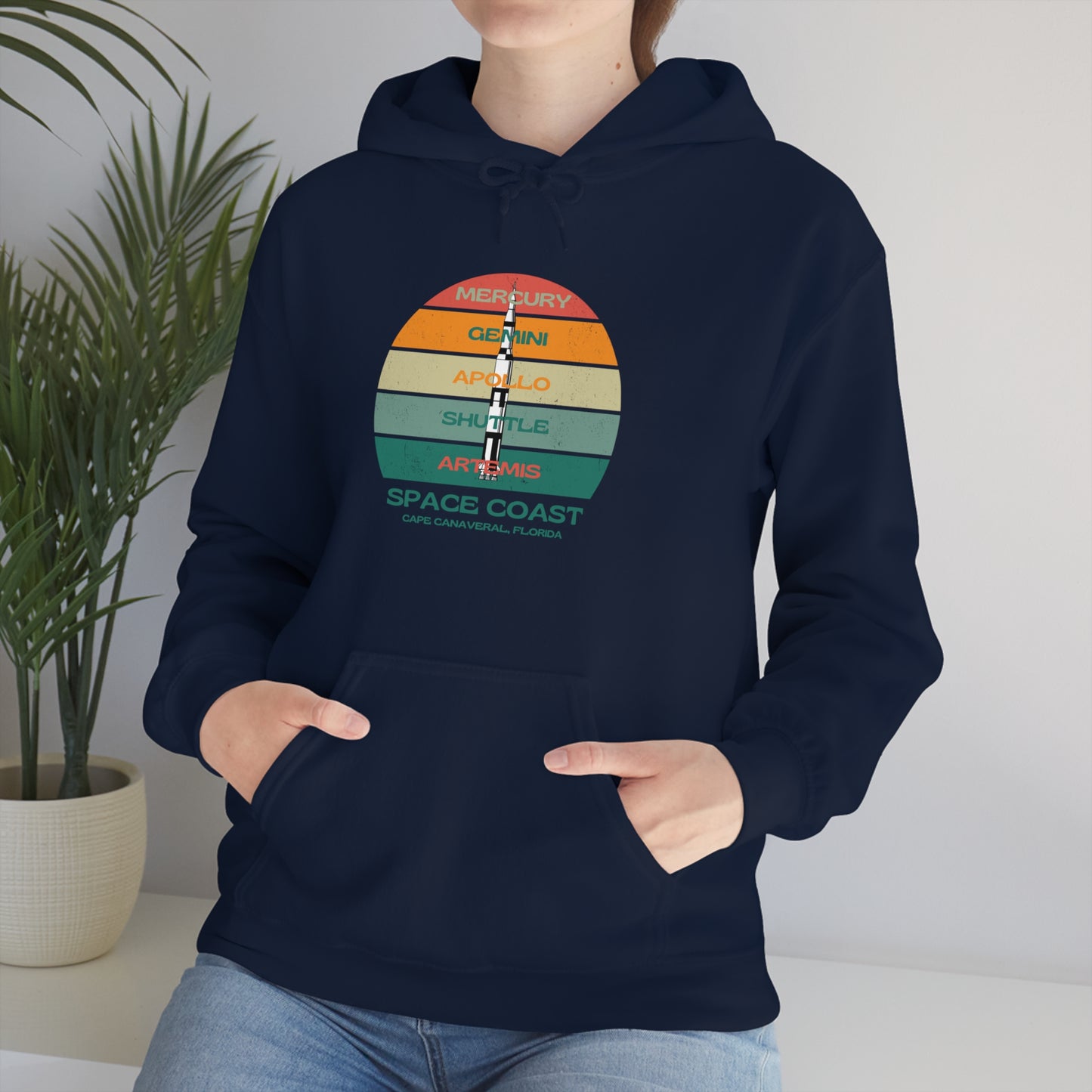 Space Coast NASA Programs Unisex Heavy Blend™ Hooded Sweatshirt