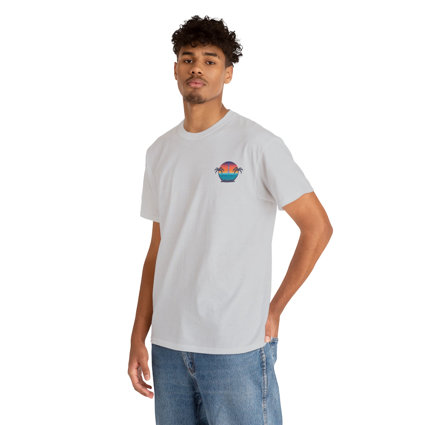 Space Coast Con Trail Unisex Heavy Cotton Tee