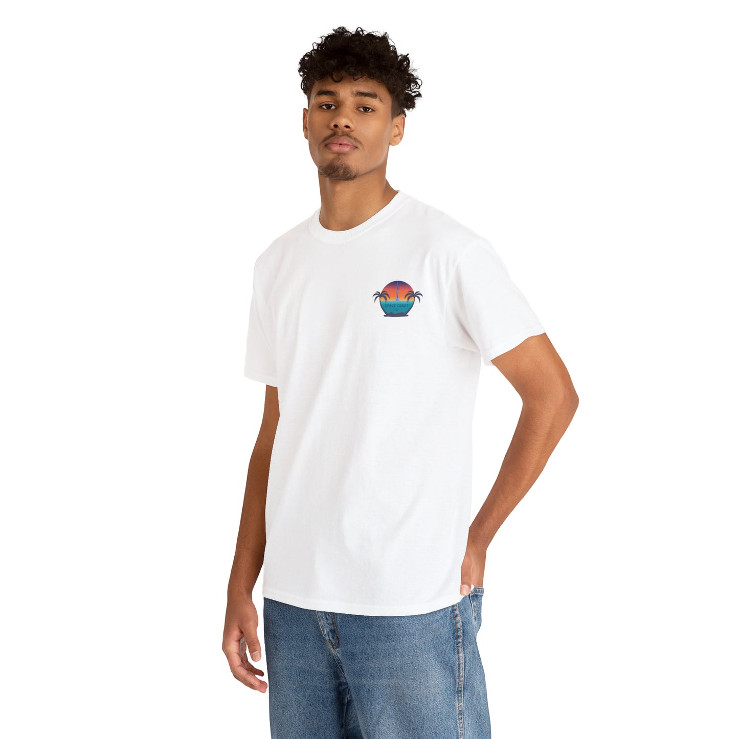 Space Coast Con Trail Unisex Heavy Cotton Tee