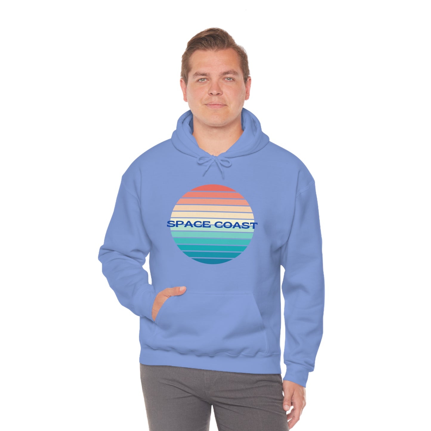 Space Coast Retro Unisex Heavy Blend™ Hooded Sweatshirt