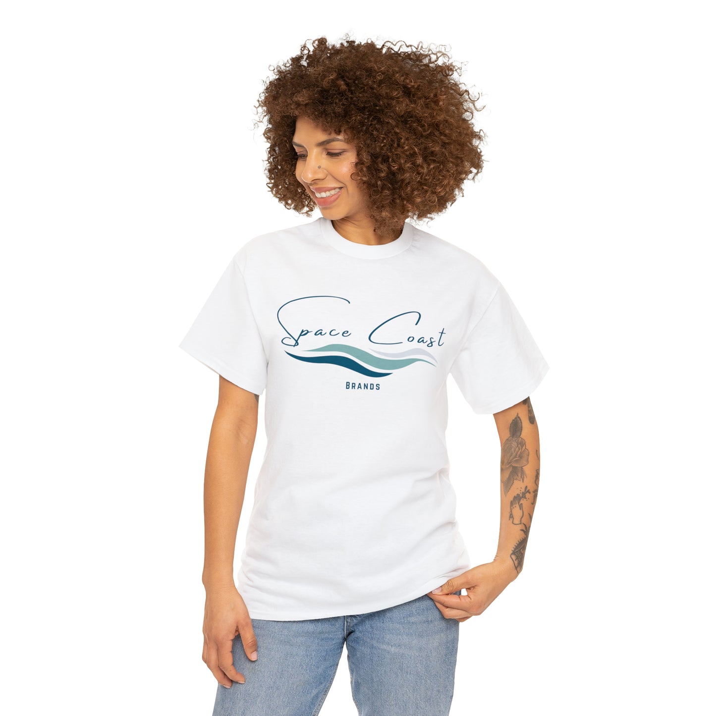 Space Coast Branded Unisex Heavy Cotton Tee