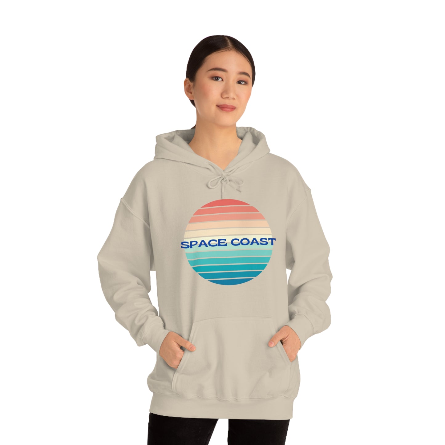 Space Coast Retro Unisex Heavy Blend™ Hooded Sweatshirt