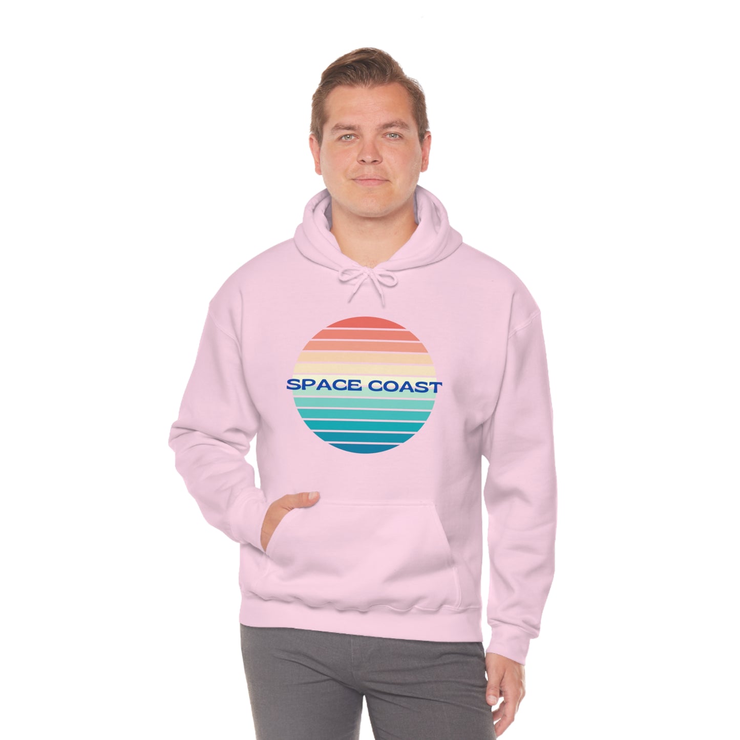 Space Coast Retro Unisex Heavy Blend™ Hooded Sweatshirt