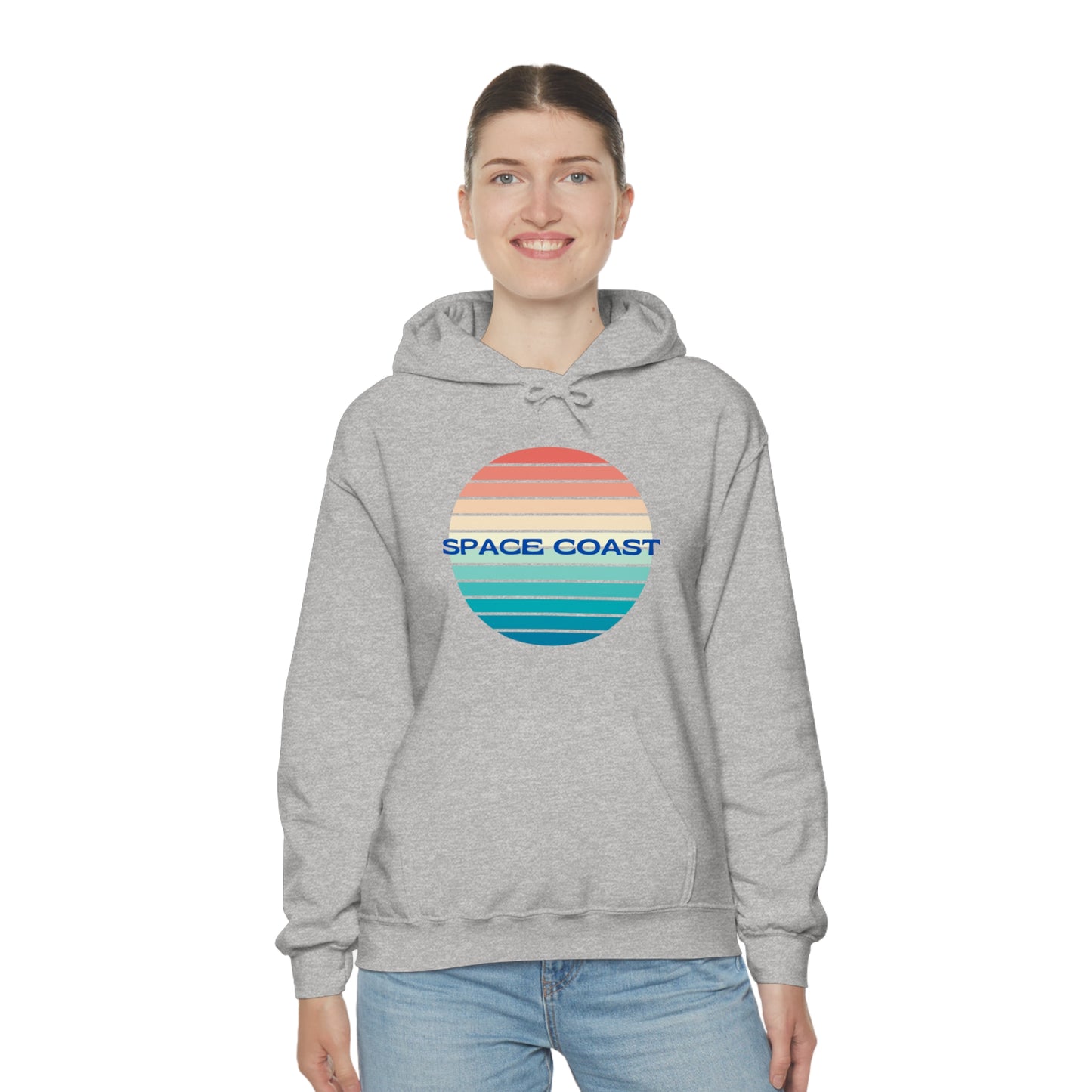 Space Coast Retro Unisex Heavy Blend™ Hooded Sweatshirt