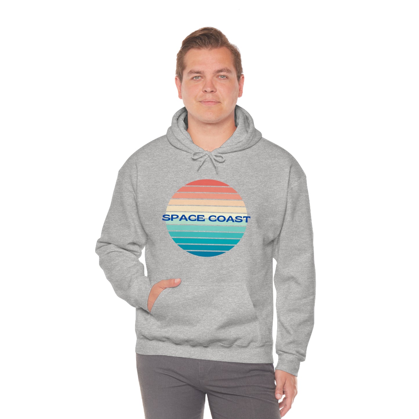 Space Coast Retro Unisex Heavy Blend™ Hooded Sweatshirt