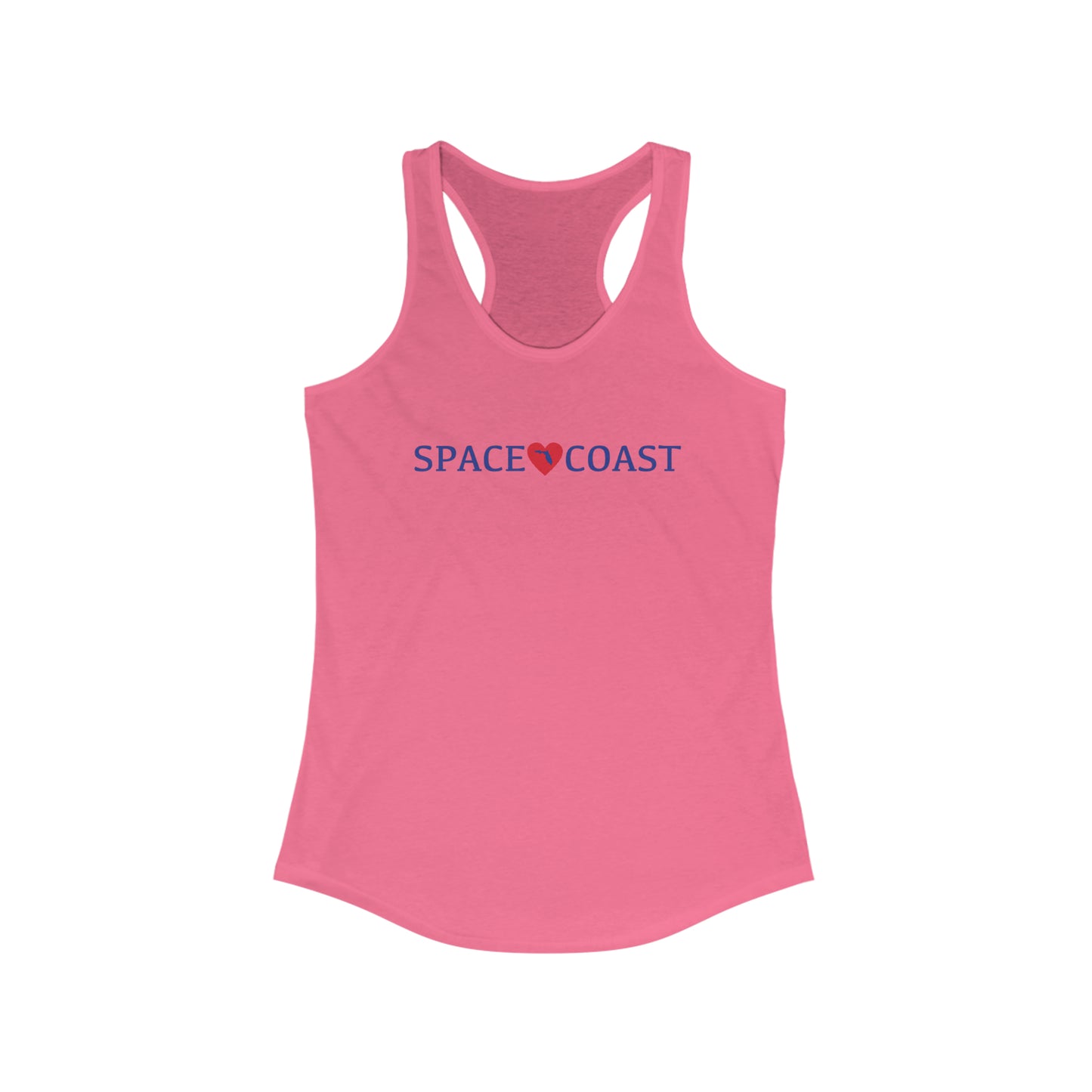 Space Coast Love Women's Ideal Racerback Tank