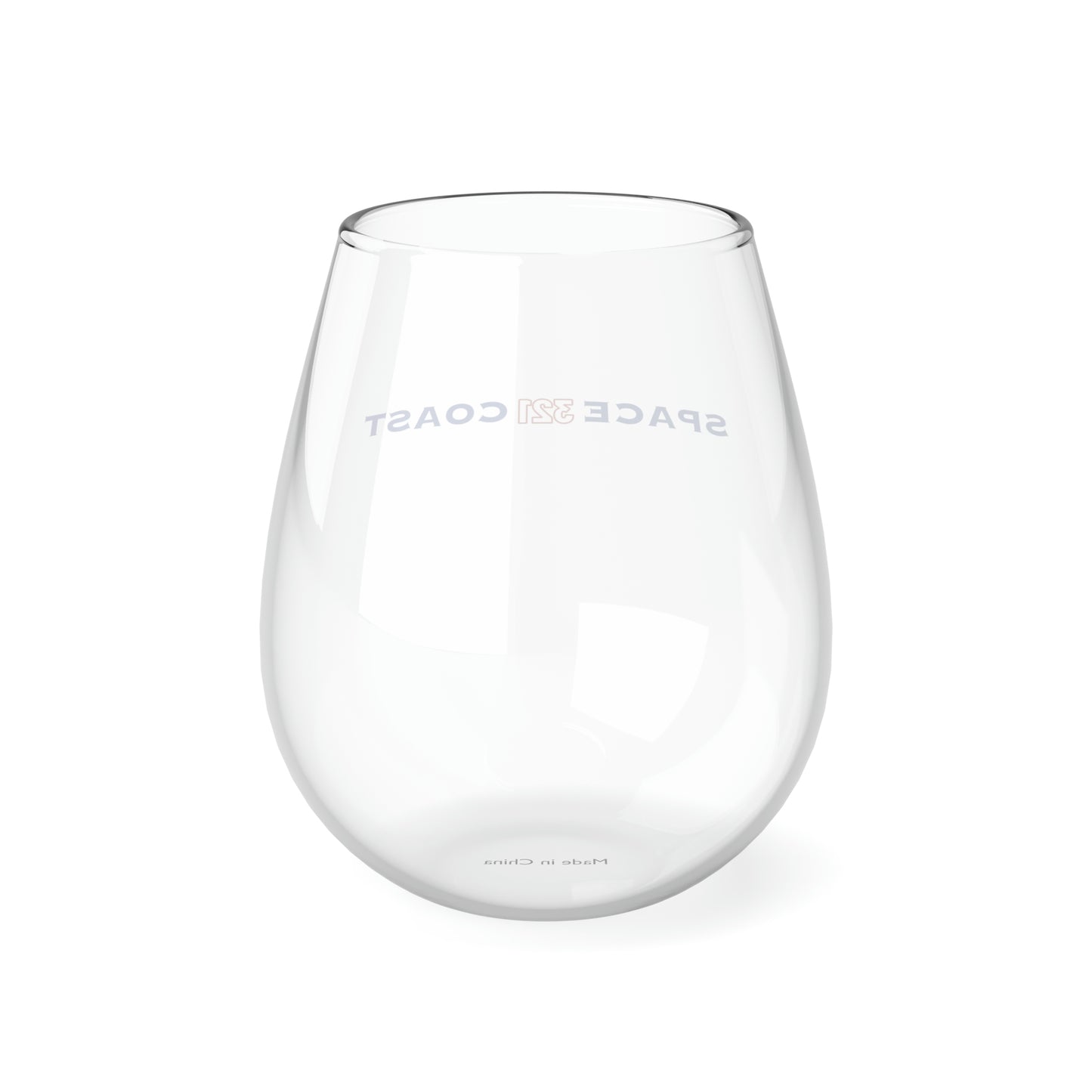 Space Coast 321 Stemless Wine Glass, 11.75oz