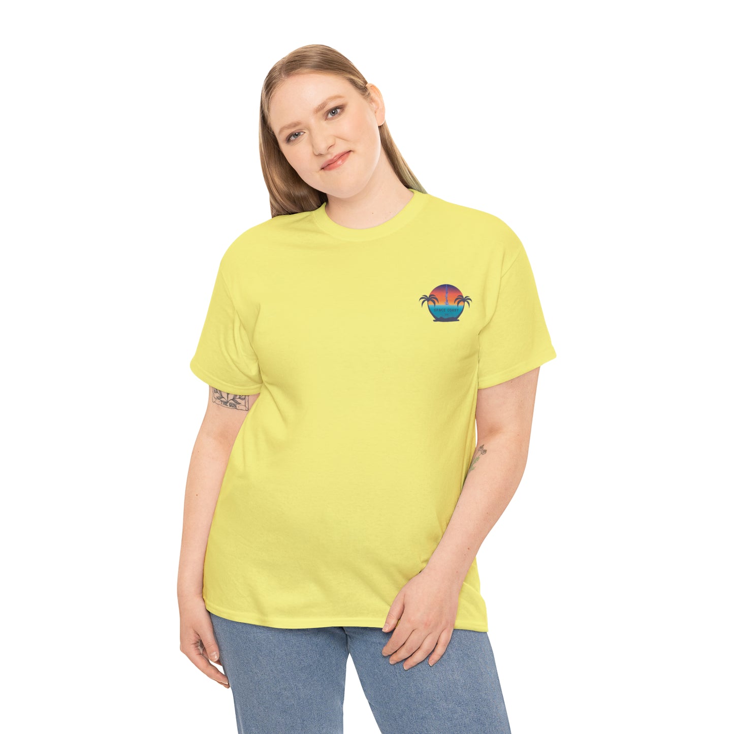 Space Coast Con Trail Unisex Heavy Cotton Tee