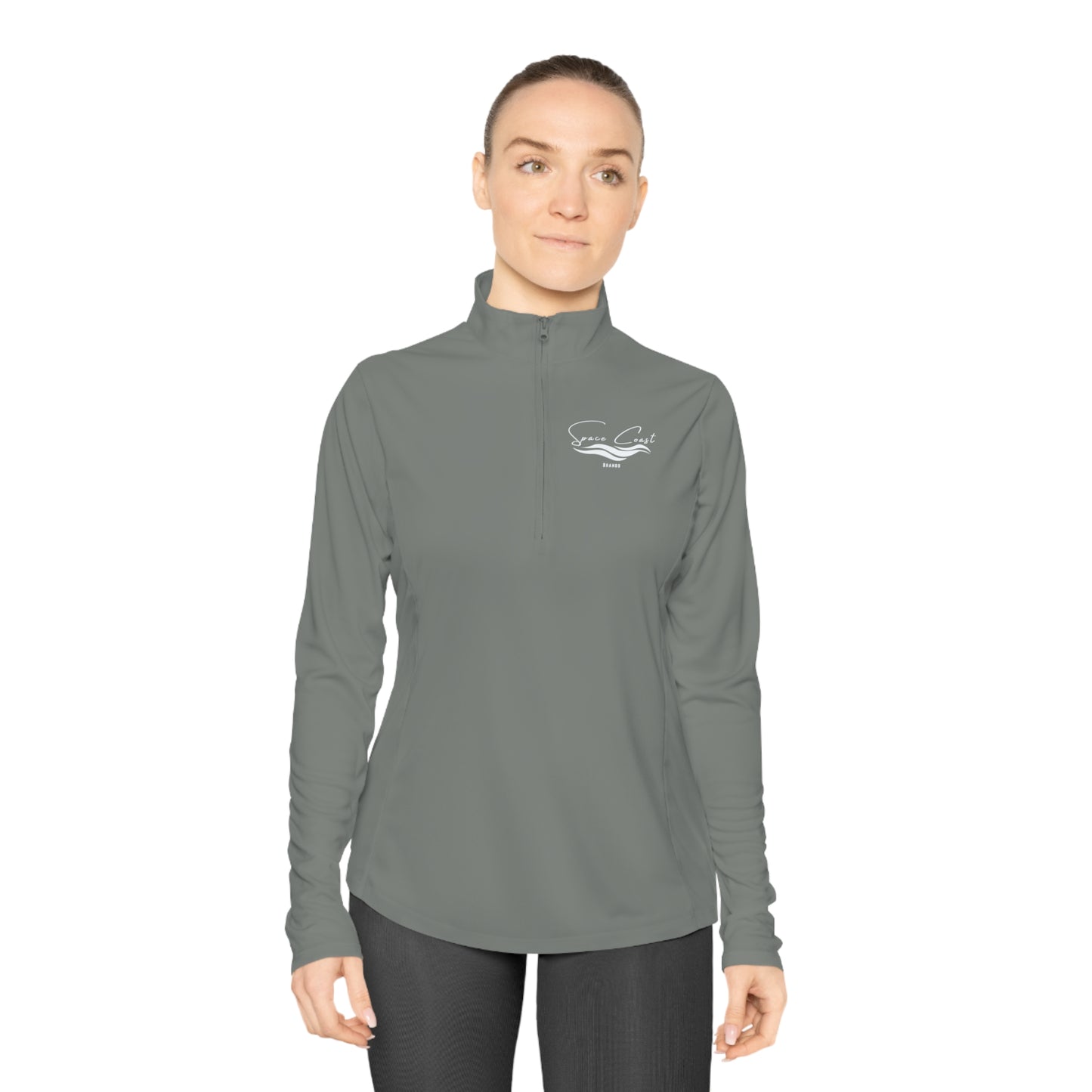 Space Coast Ladies Quarter-Zip Pullover