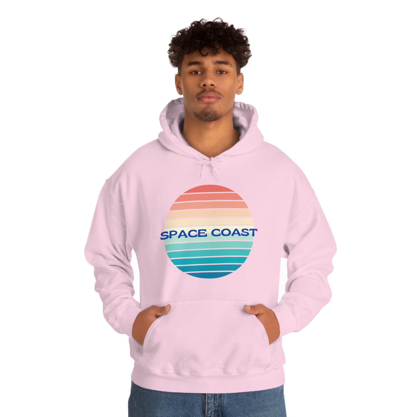 Space Coast Retro Unisex Heavy Blend™ Hooded Sweatshirt