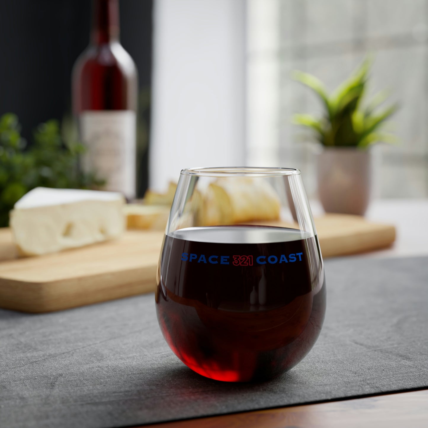 Space Coast 321 Stemless Wine Glass, 11.75oz